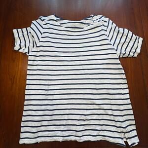 da-sh Striped Tshirt Size Large